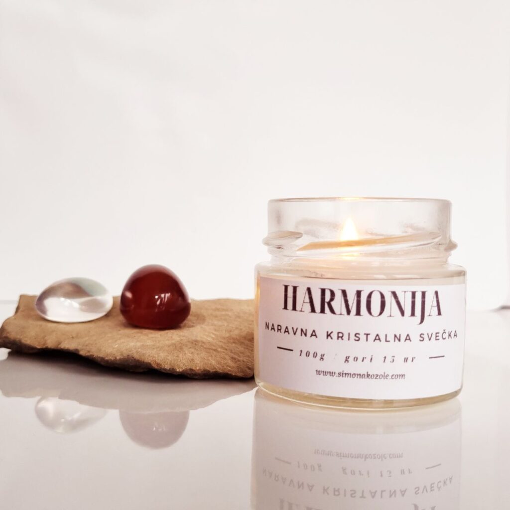 Kristalna sveča Harmonija